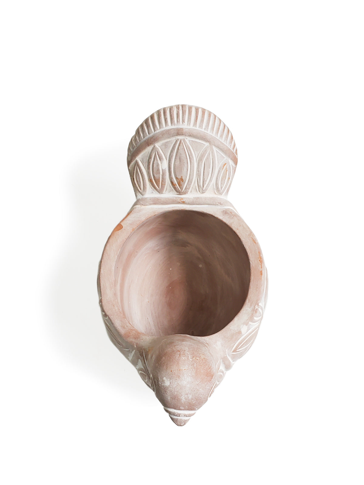 Terracotta pot - Spotted dove