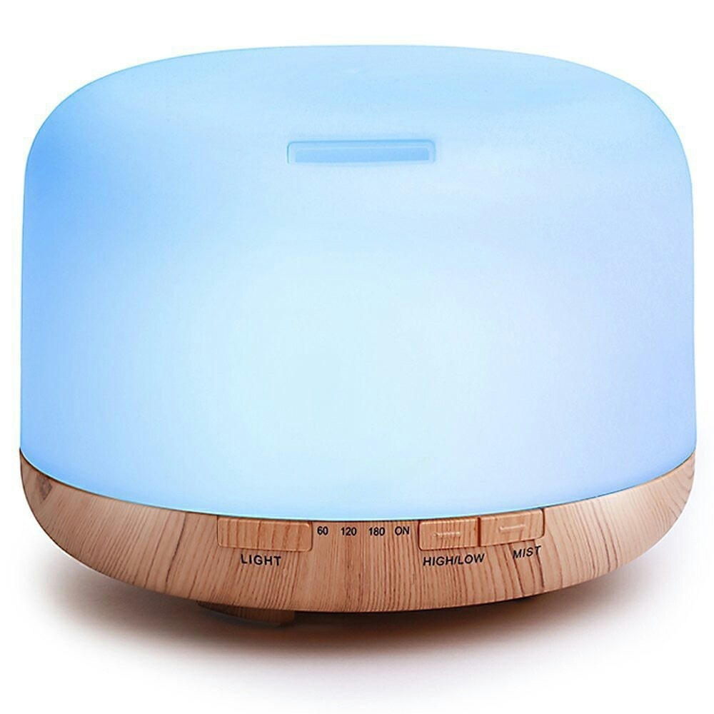 Aromatherapy Essential Oil Diffuser with Color-Changing and Remote Control