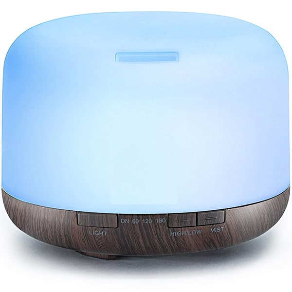 Aromatherapy Essential Oil Diffuser with Color-Changing and Remote Control